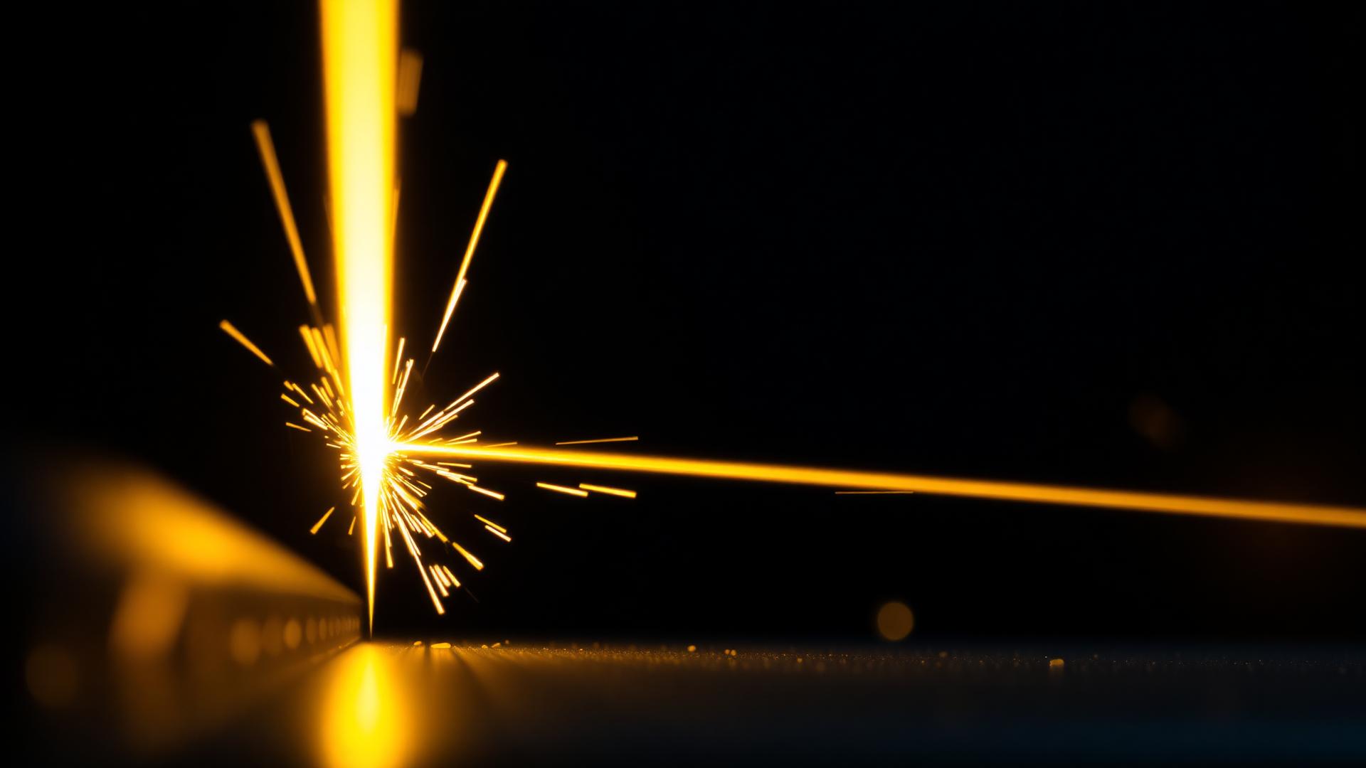 Precision laser beam cleaning a metal surface — laser cleaning Dorset
